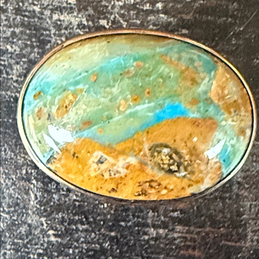 Jes MaHarry unisex Peruvian Opal? Rose Gold Ring. New in box.